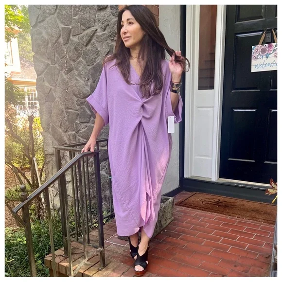 Made in Italy Caftan loose fit dress - Picture 1 of 6